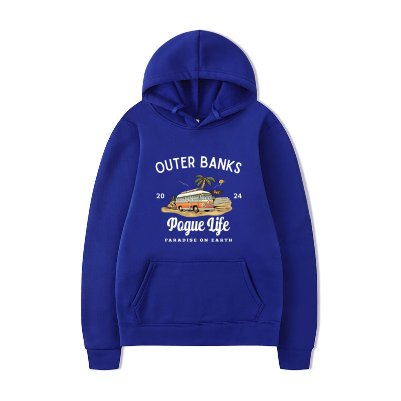 Outer Banks Pogue Life Graphic Hoody Autumn Winter Hoodie