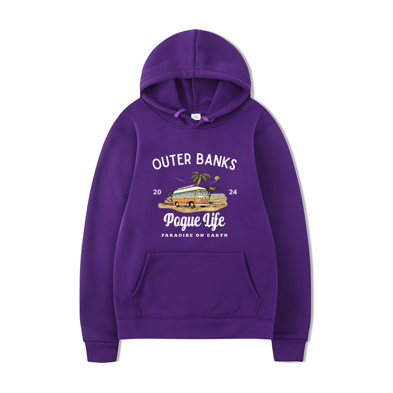 Outer Banks Pogue Life Graphic Hoody Autumn Winter Hoodie