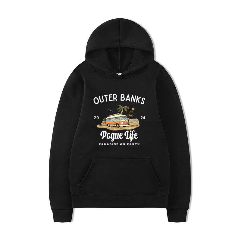 Outer Banks Pogue Life Graphic Hoody Autumn Winter Hoodie