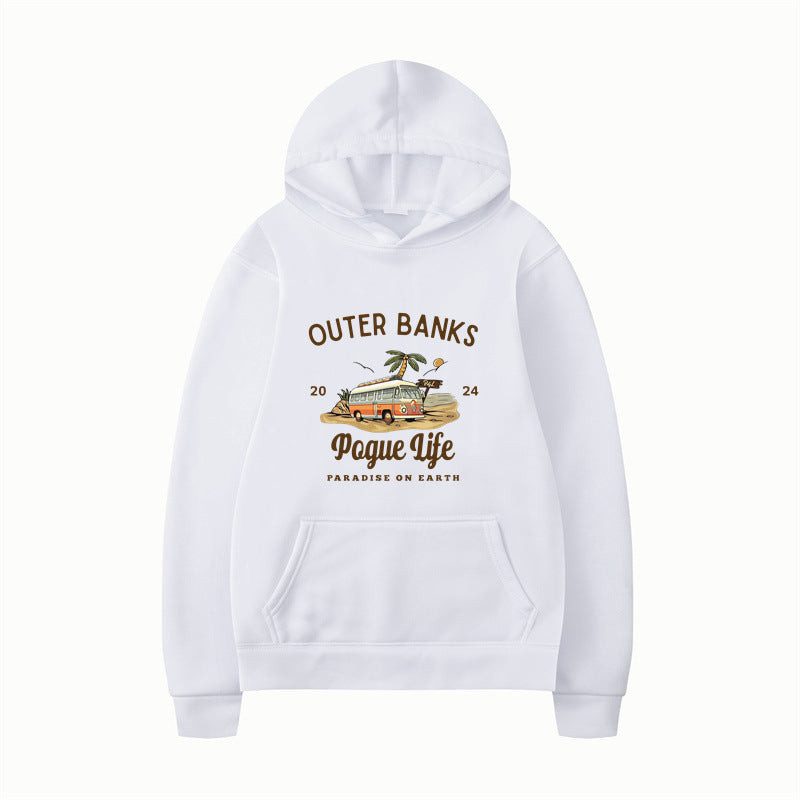 Outer Banks Pogue Life Graphic Hoody Autumn Winter Hoodie