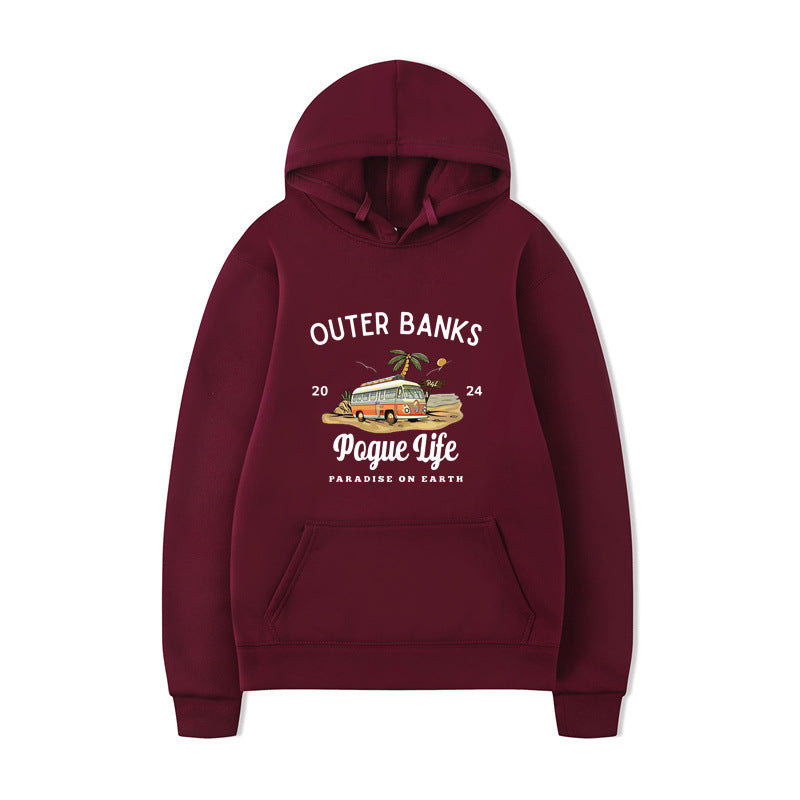 Outer Banks Pogue Life Graphic Hoody Autumn Winter Hoodie