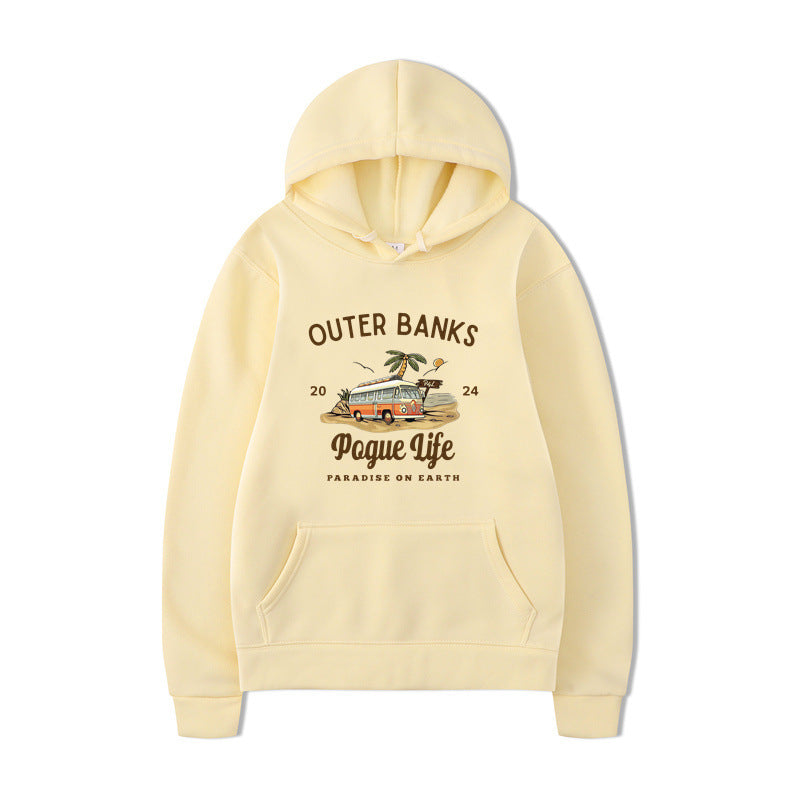 Outer Banks Pogue Life Graphic Hoody Autumn Winter Hoodie