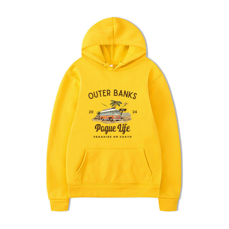 Outer Banks Pogue Life Graphic Hoody Autumn Winter Hoodie
