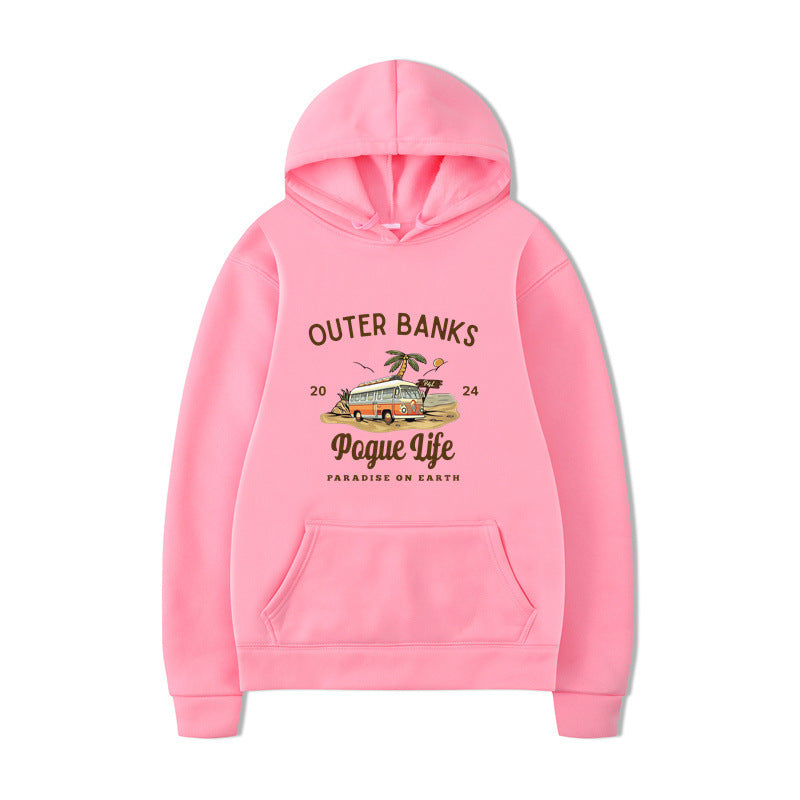 Outer Banks Pogue Life Graphic Hoody Autumn Winter Hoodie