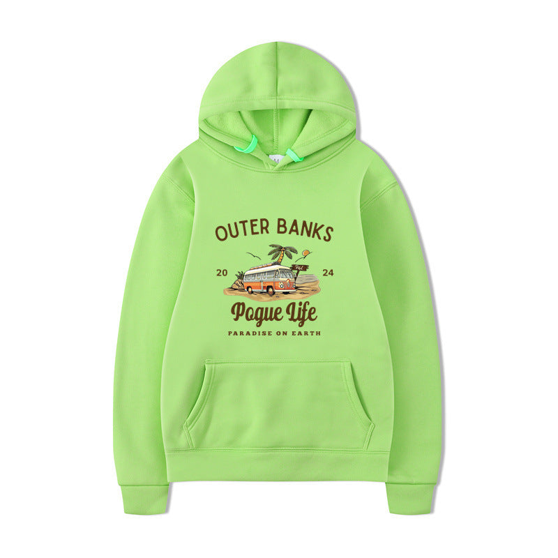 Outer Banks Pogue Life Graphic Hoody Autumn Winter Hoodie