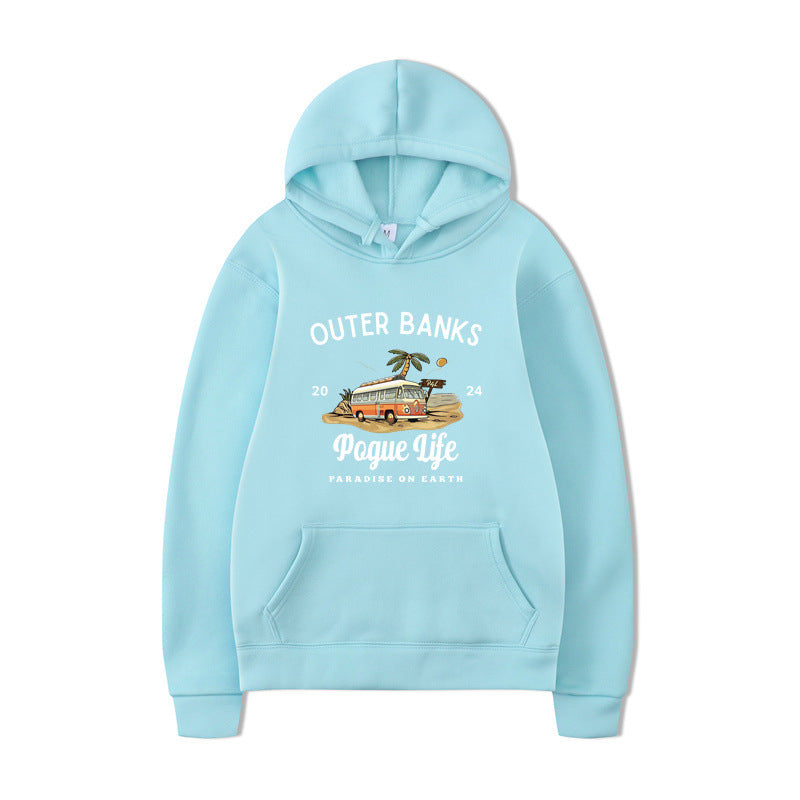 Outer Banks Pogue Life Graphic Hoody Autumn Winter Hoodie