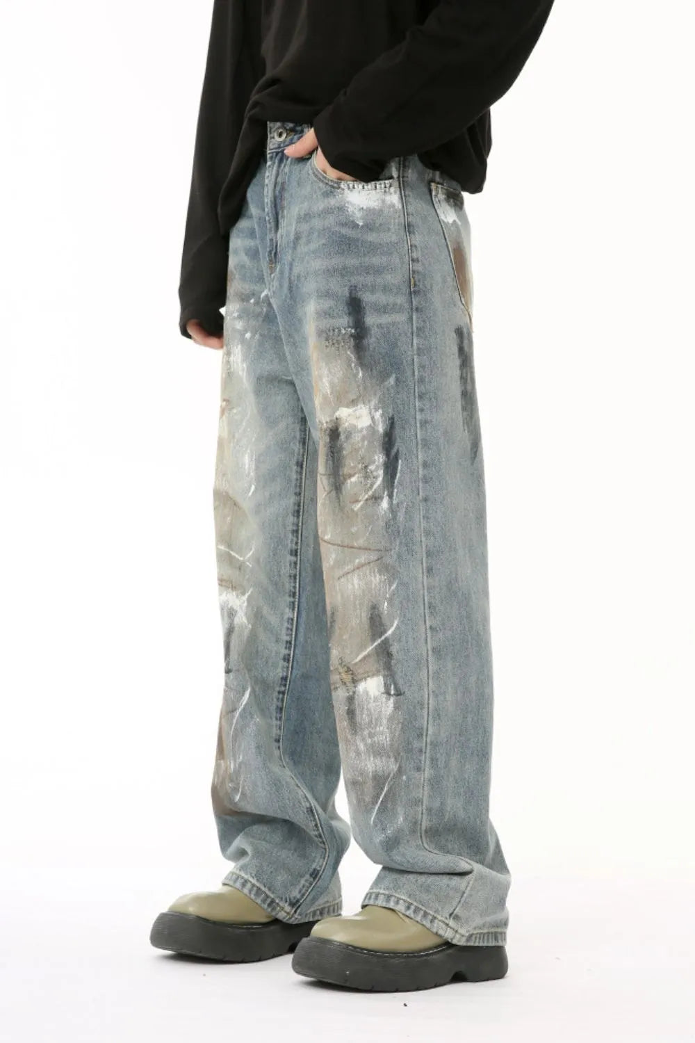 Baggy Jeans with Pockets