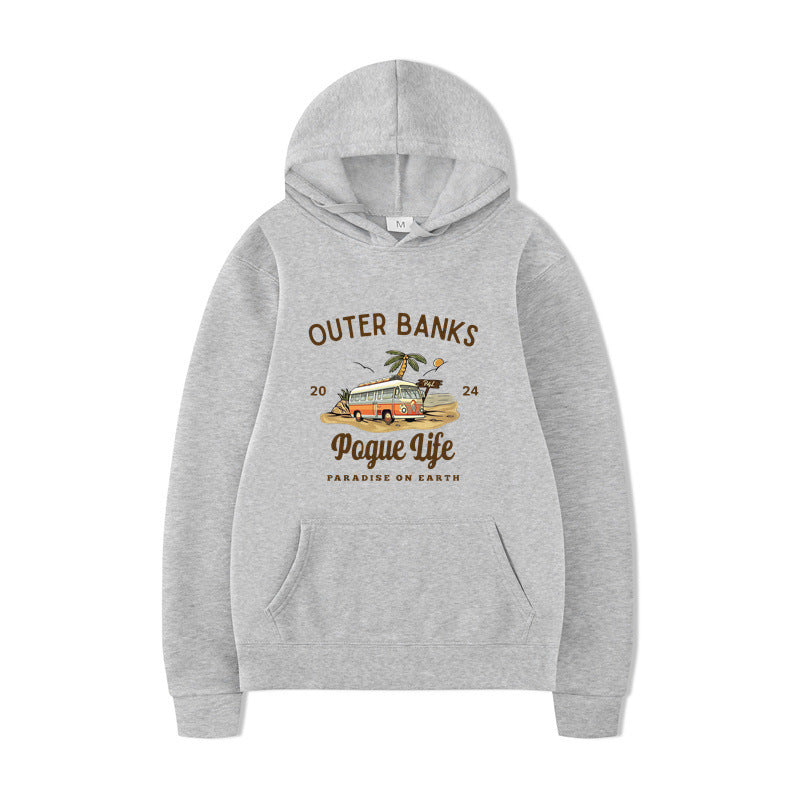 Outer Banks Pogue Life Graphic Hoody Autumn Winter Hoodie