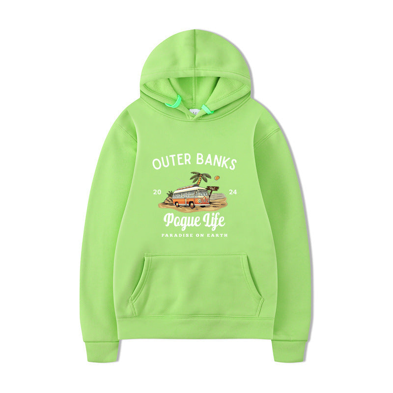 Outer Banks Pogue Life Graphic Hoody Autumn Winter Hoodie