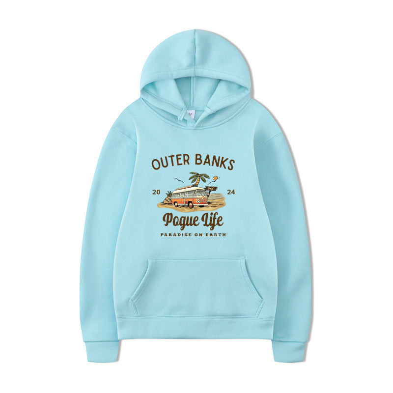 Outer Banks Pogue Life Graphic Hoody Autumn Winter Hoodie