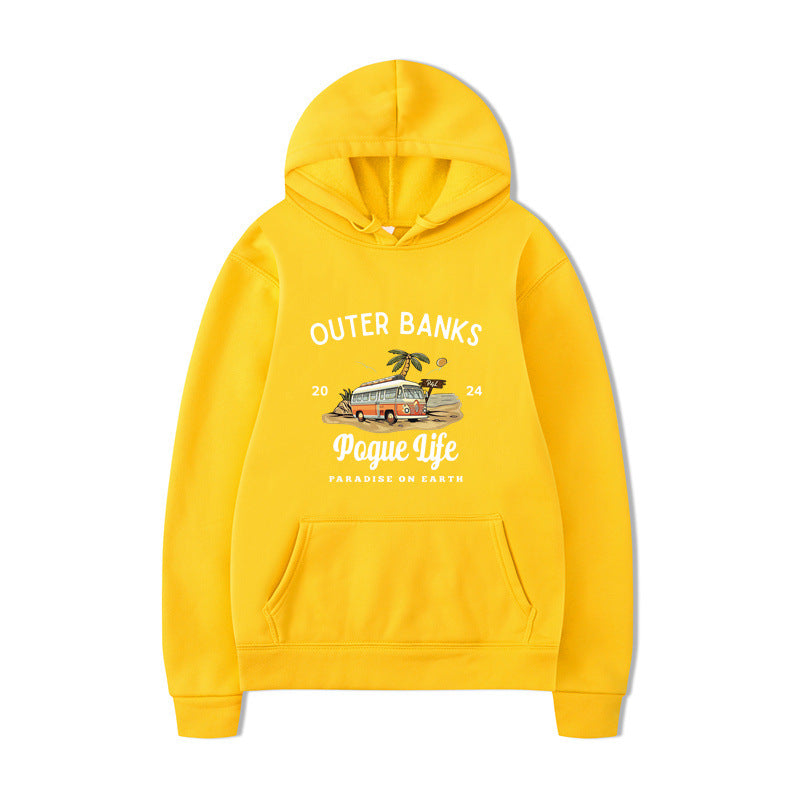 Outer Banks Pogue Life Graphic Hoody Autumn Winter Hoodie
