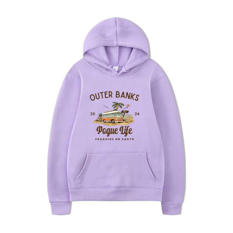 Outer Banks Pogue Life Graphic Hoody Autumn Winter Hoodie