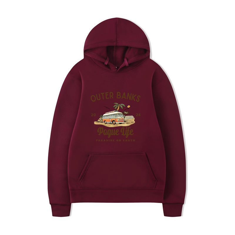 Outer Banks Pogue Life Graphic Hoody Autumn Winter Hoodie